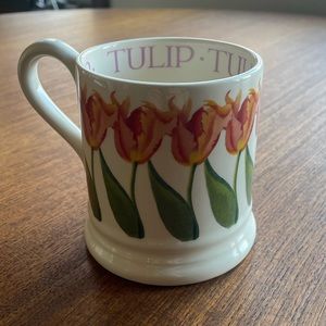 Emma Bridgewater “Tulips” 1/2 pint mug from Flowers collection.